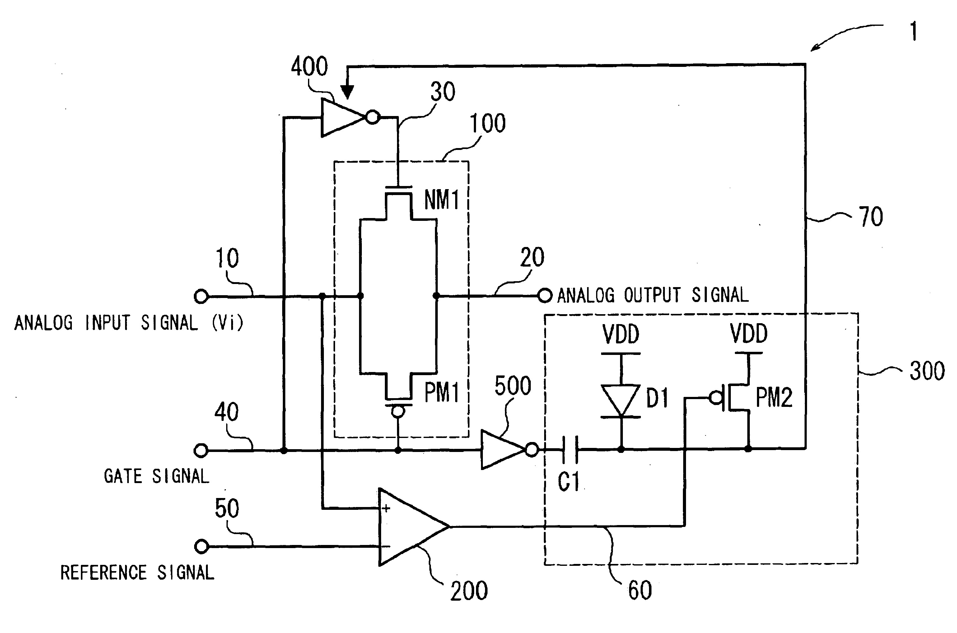 Analog switch circuit