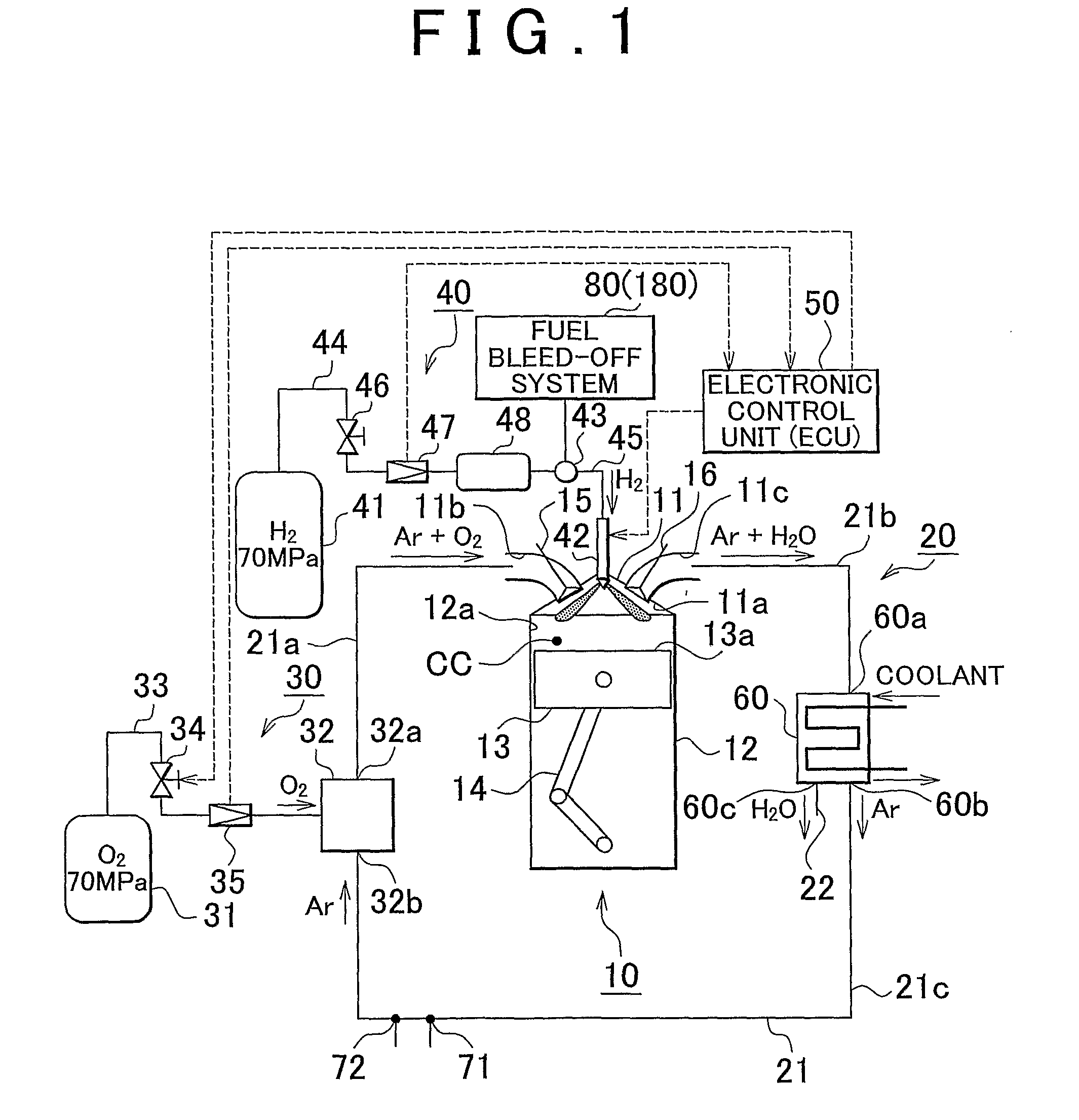 Gas circulation engine