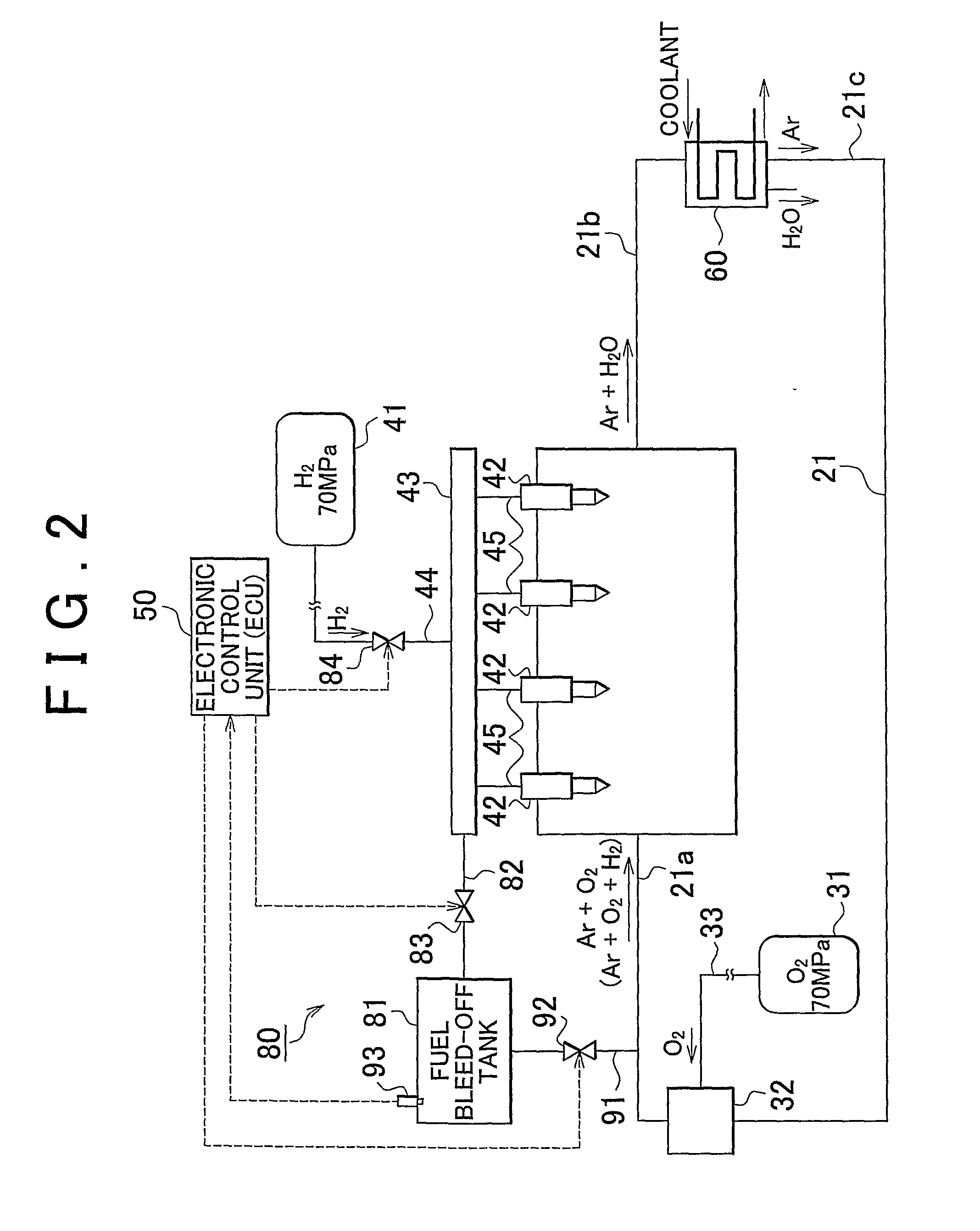 Gas circulation engine