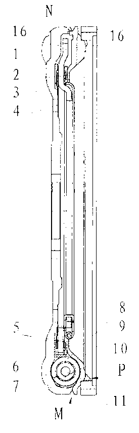 Double-mass flywheel for double-clutch automatic speed changer