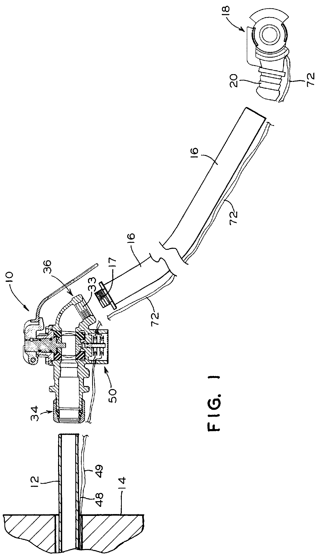 Shutoff valve assembly