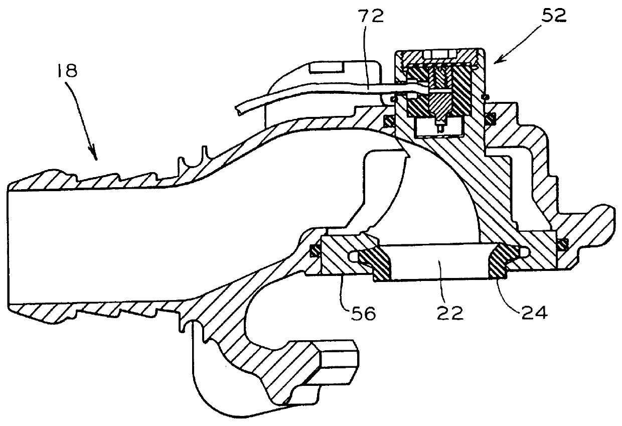 Shutoff valve assembly