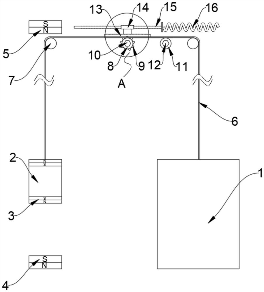 Elevator energy-saving control method and energy-saving elevator