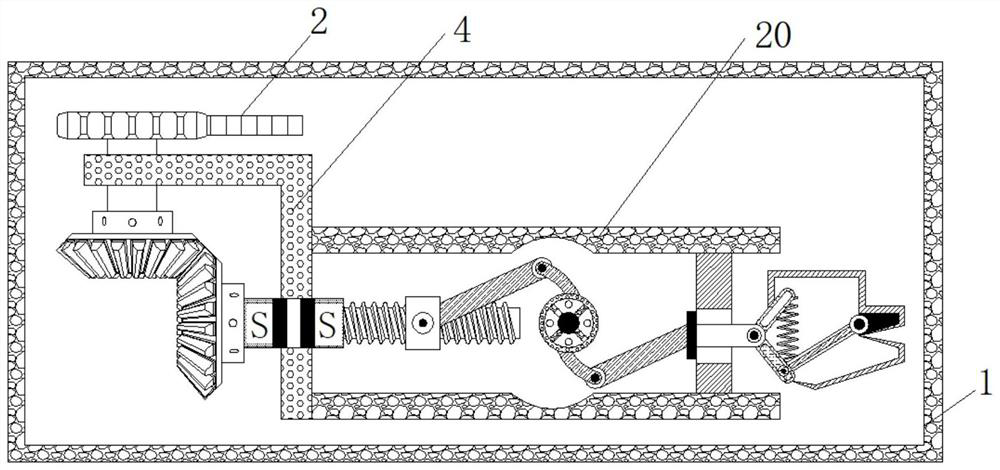 Supercharged vice transverse clamping equipment