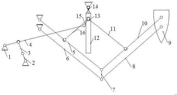 Plug seedling plantation driving mechanism