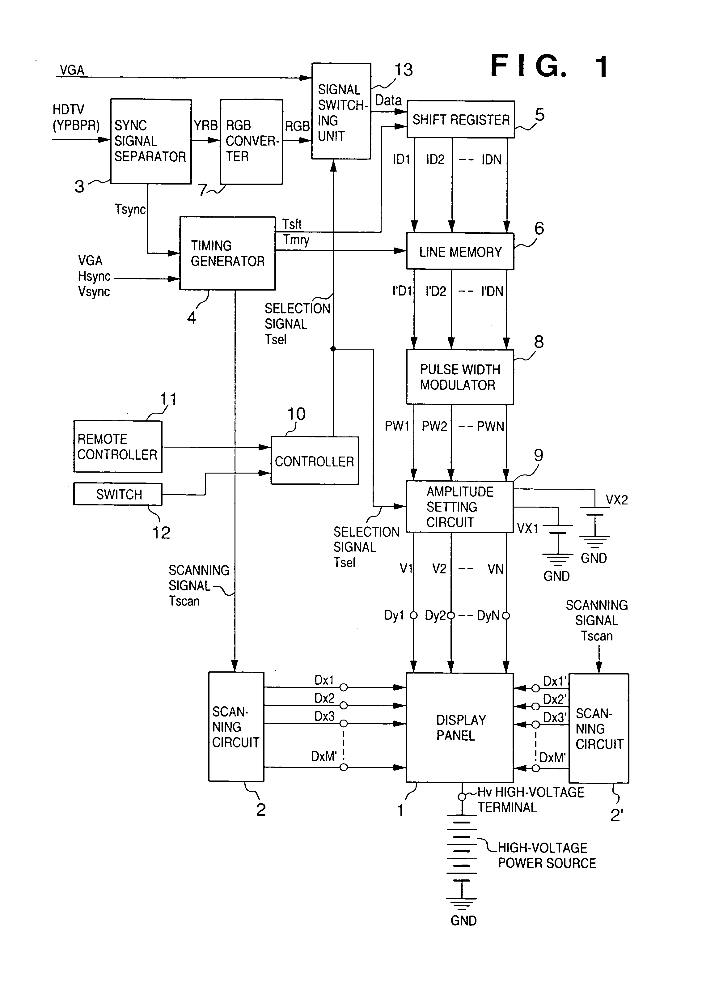 Image display apparatus and method of driving image display apparatus