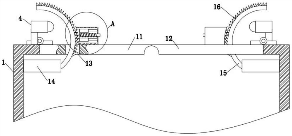 An automatic pressure relief high-voltage power distribution cabinet