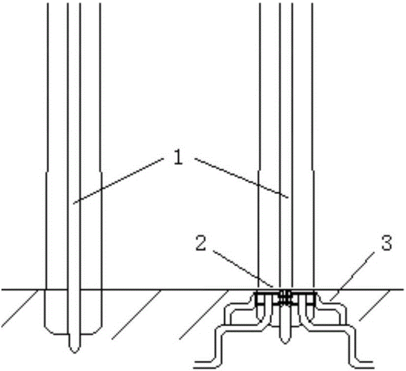 Lightning-protection grounding resistance stabilizer