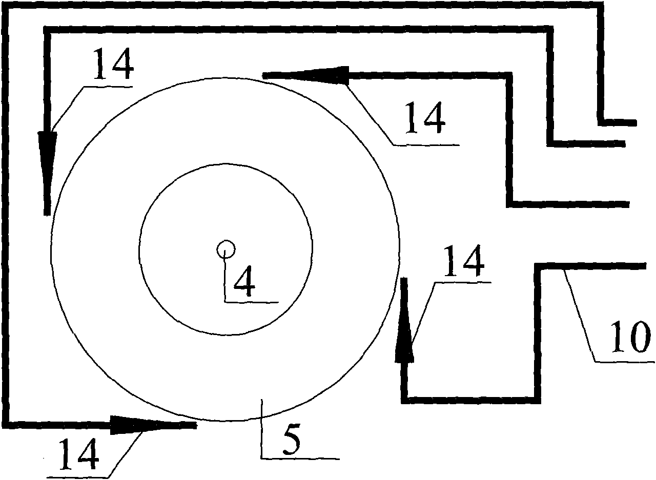 Multistage recirculation reactor for anaerobic sludge