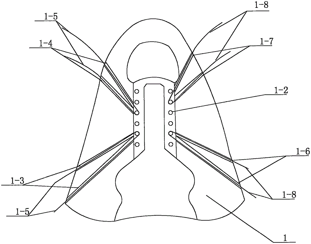 Integrally-formed knitted textile vamp with fly line function