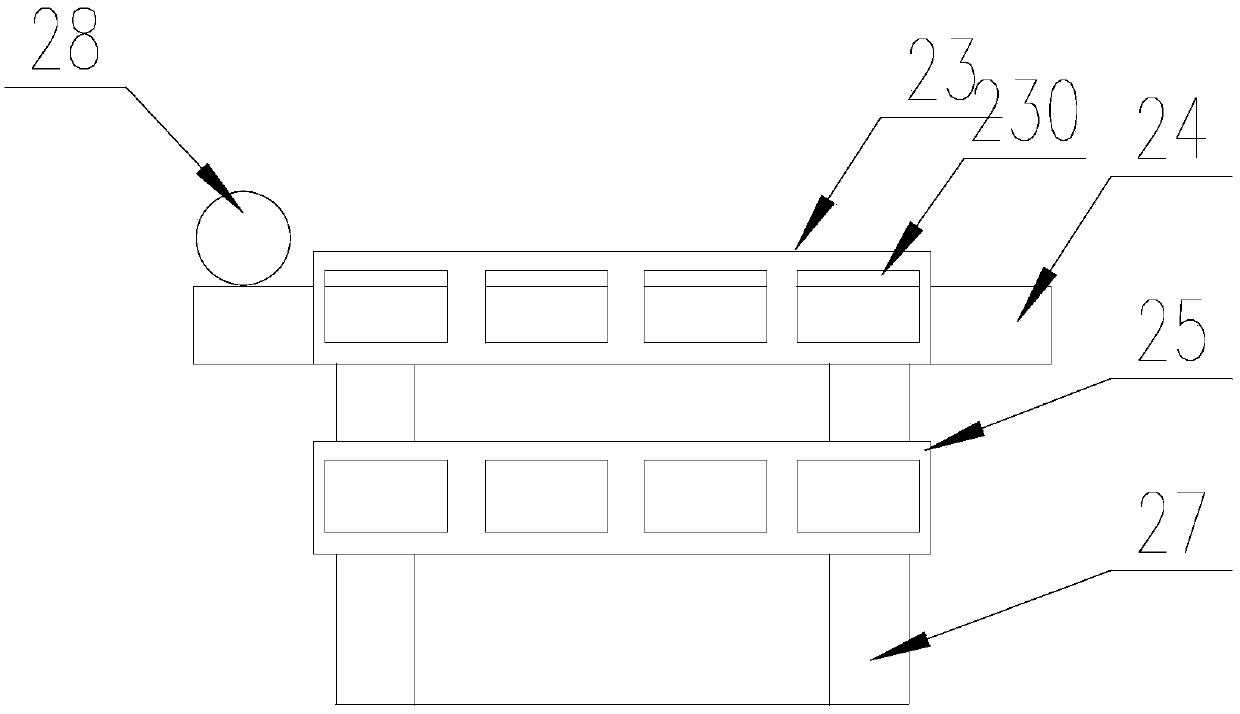 Intelligent cooling device for glass greenhouse