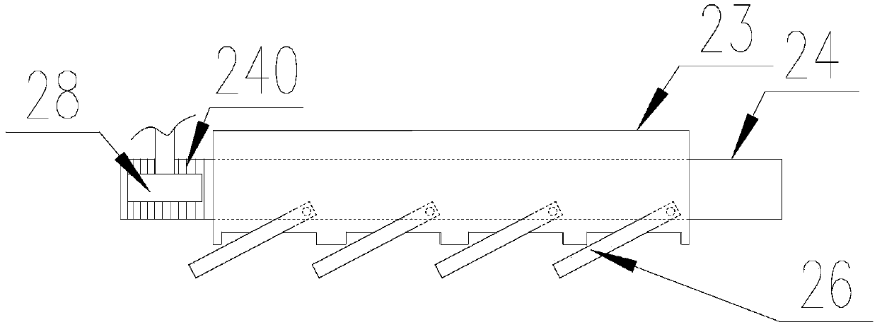 Intelligent cooling device for glass greenhouse