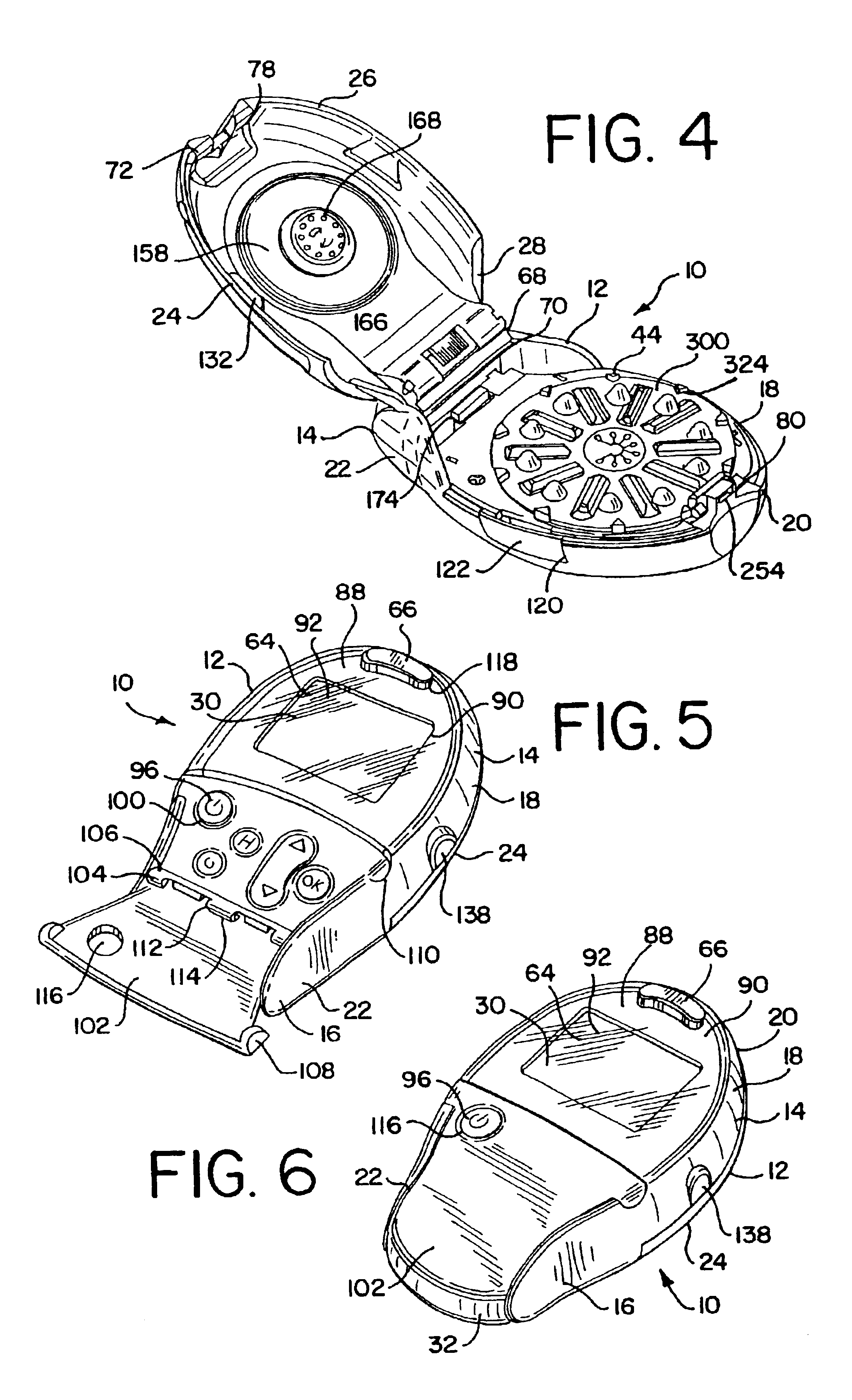 Automated mechanical mechanism for a blood glucose sensor dispensing instrument