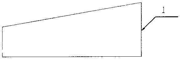 Axial flow fan cylinder body opening deformation processing method