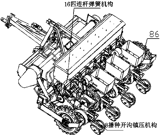 Multifunctional corn planter with seedling strip arrangement function