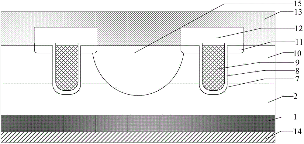 Fabrication method of grooved vertical double diffusion metal oxide semiconductor (VDMOS)