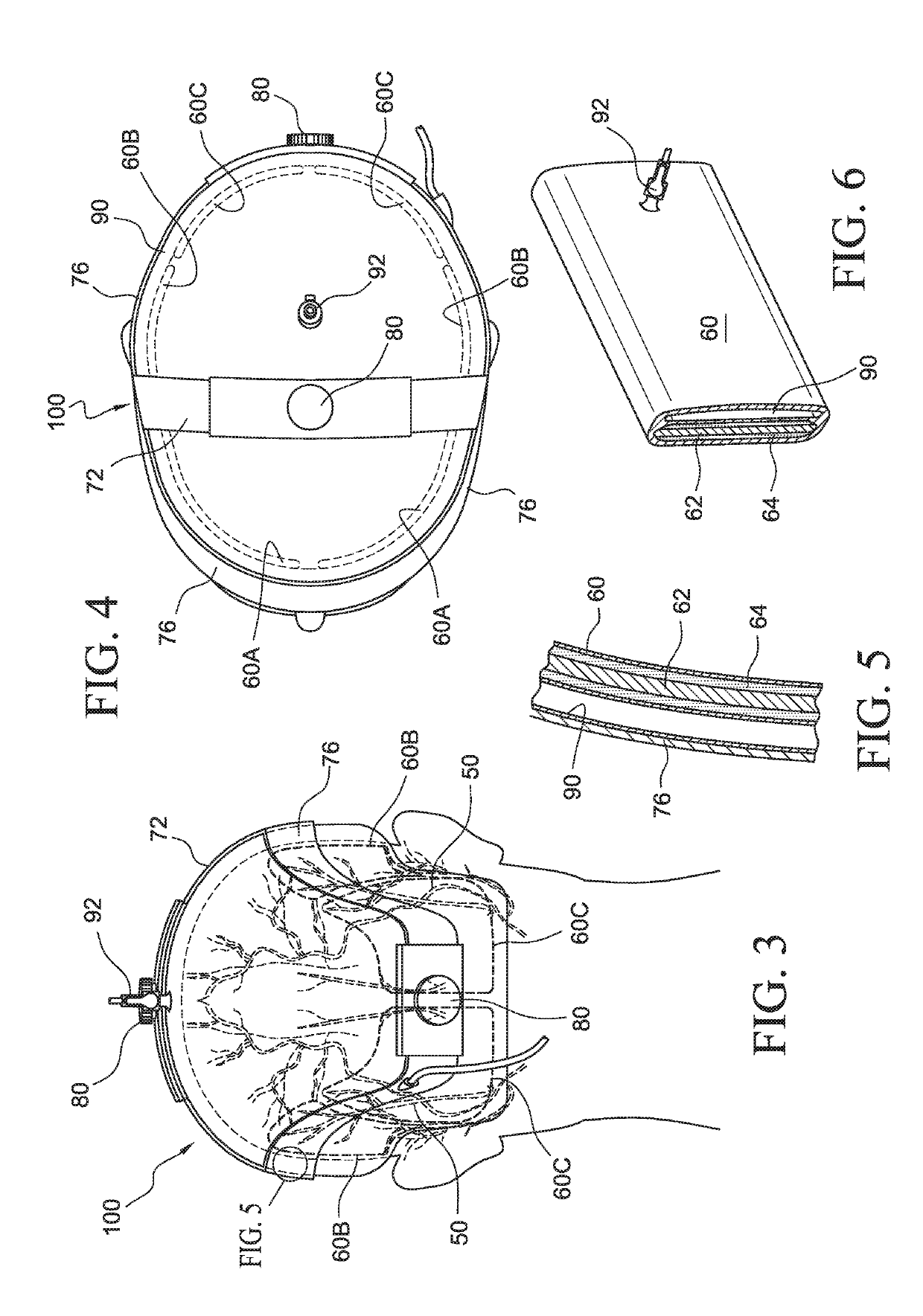 Blood flow restricting headwear