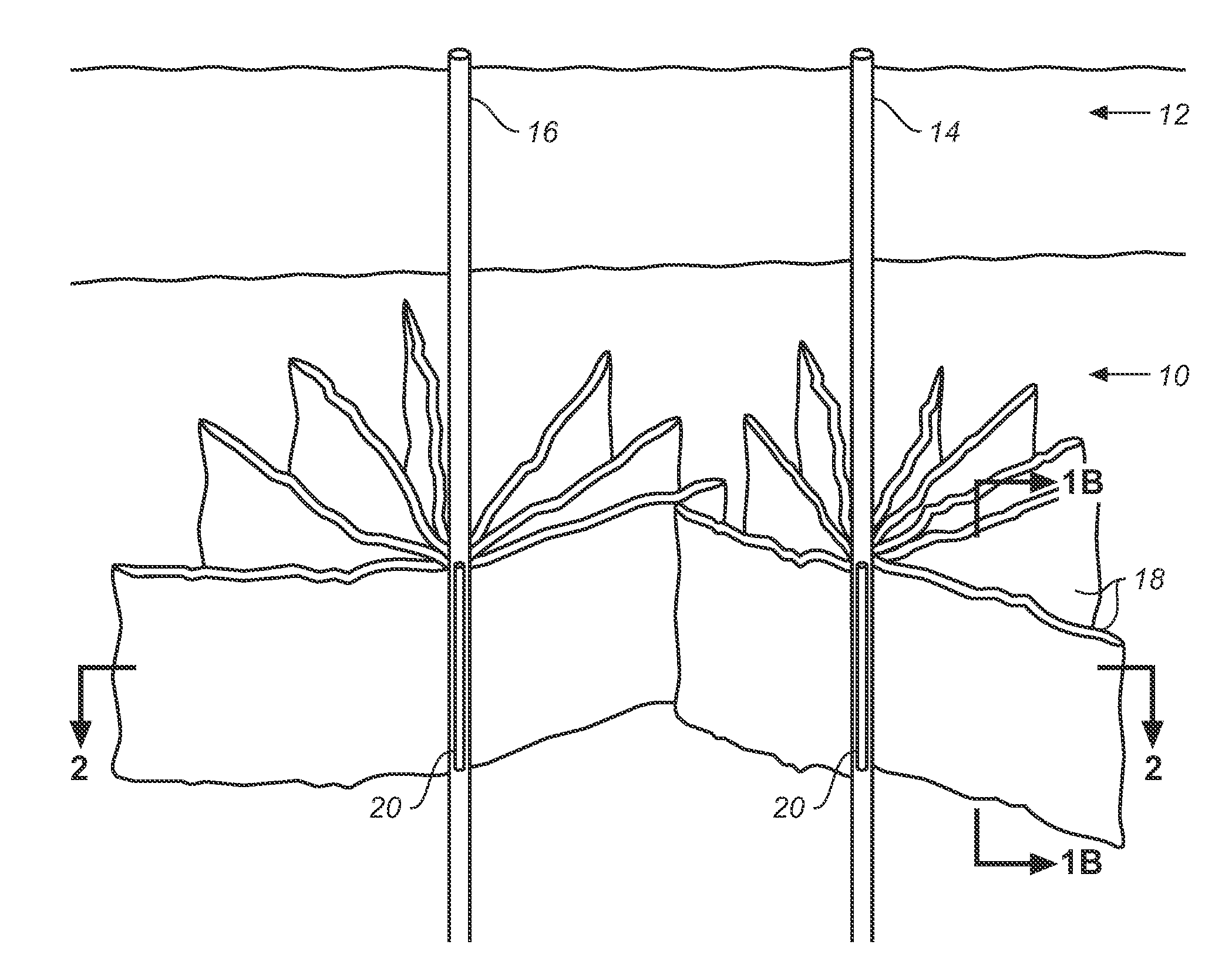 Process for two-step fracturing of oil shale formations for production of shale oil