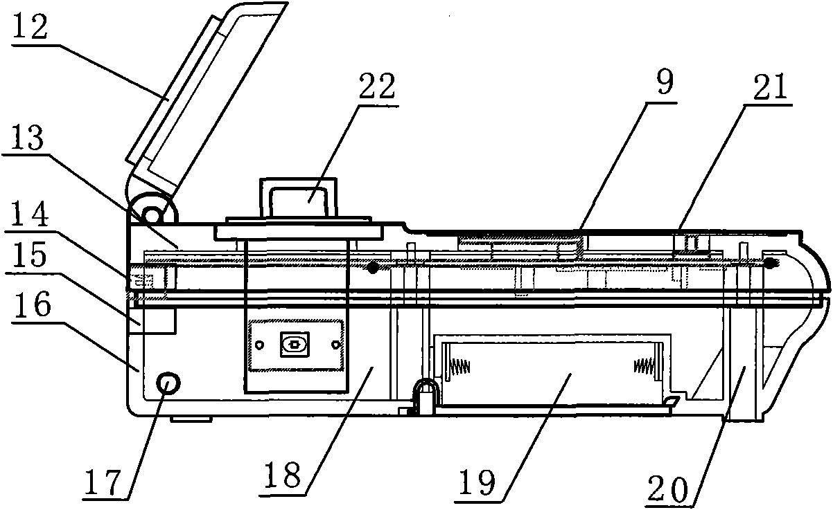 Portable fluorescence detector