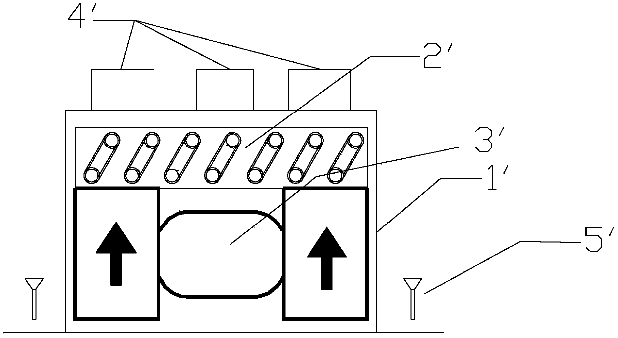 Defrosting mechanism for side window glass of cars