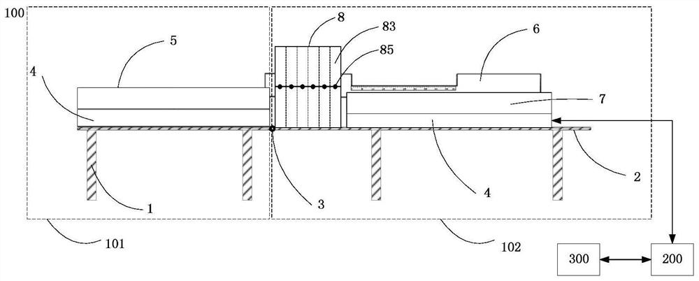 Instrument for scanning and measuring natural gamma and gamma energy spectrums of rock sample