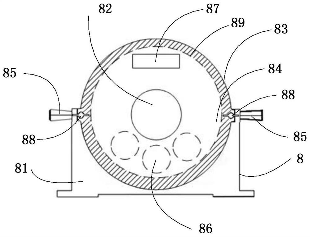 Instrument for scanning and measuring natural gamma and gamma energy spectrums of rock sample