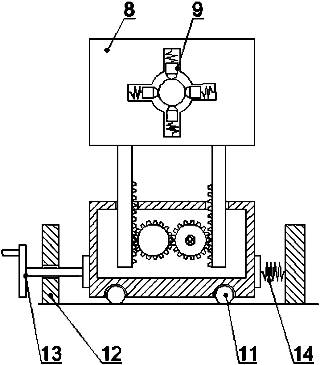 Bar material peeling method capable of accurately breaking materials