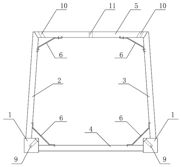 Chair with novel installation structure