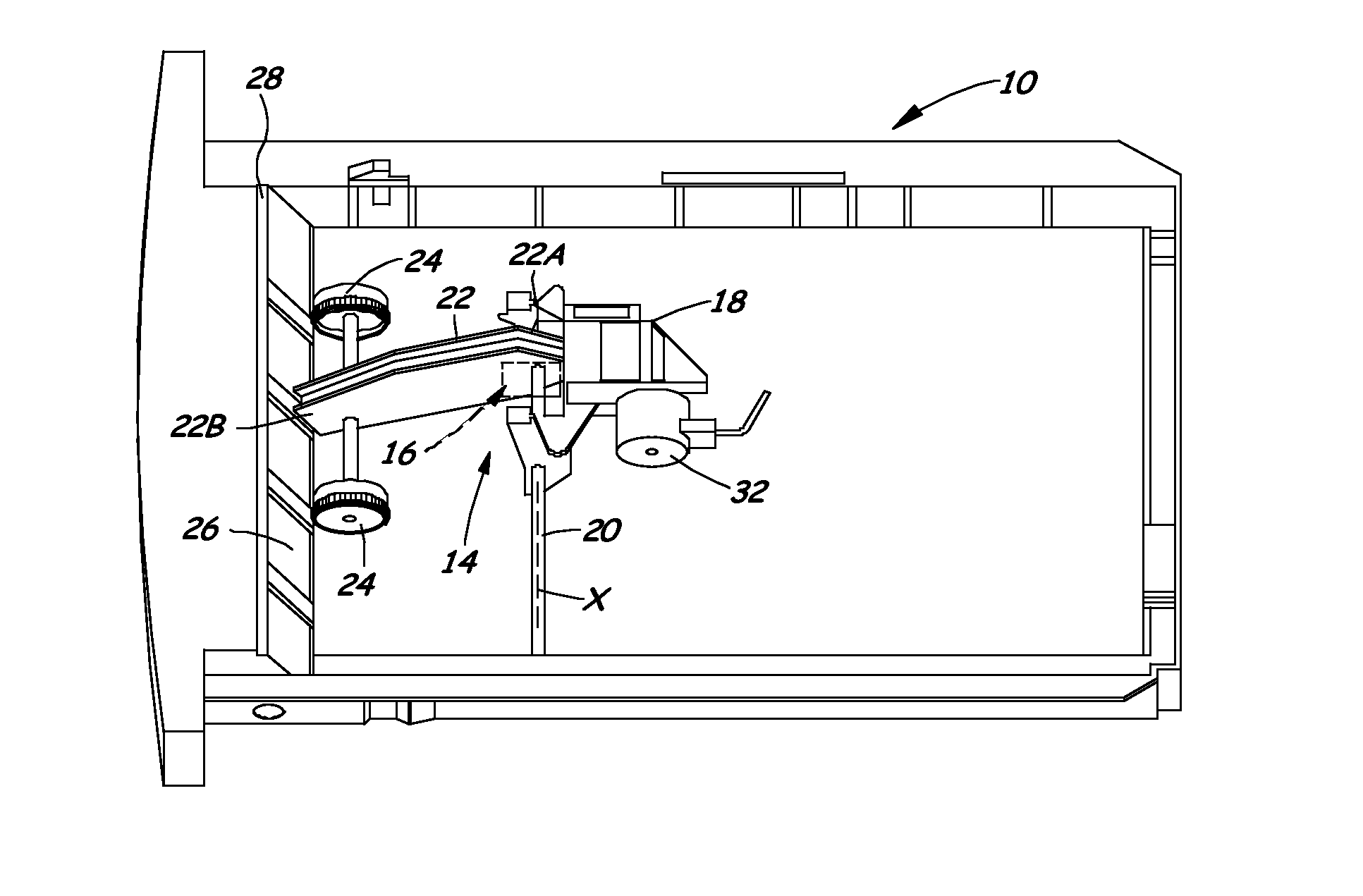 Method For Calibrating Stack Height Sensing In A Media Stack Height Monitoring System In An Image Forming Machine