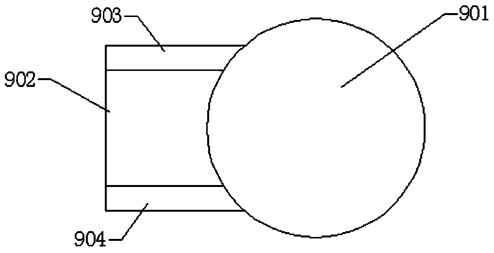 A solar water heater thermal insulation water tank roll forming device