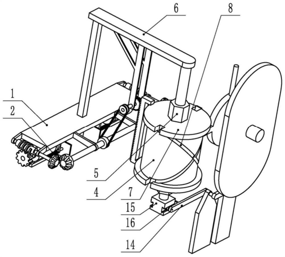 Bagged product transfer equipment