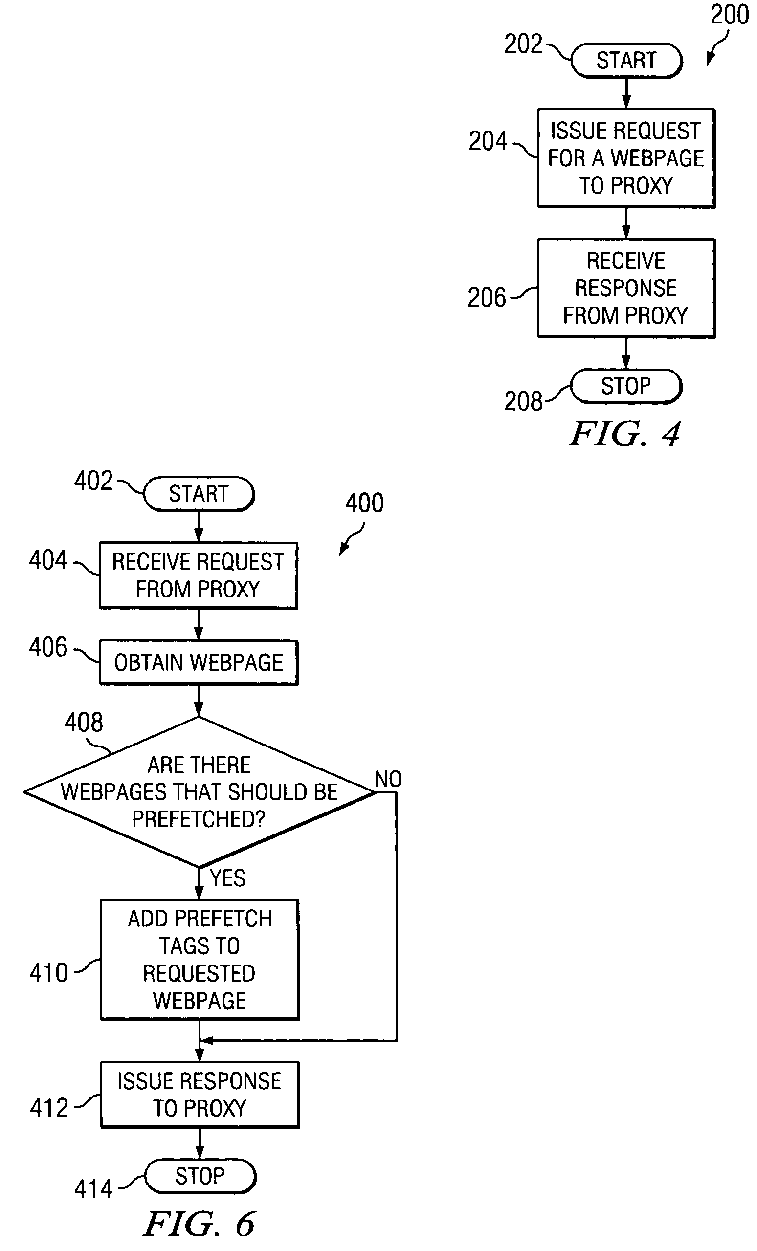 System and method for dynamically inserting prefetch tags by the web server