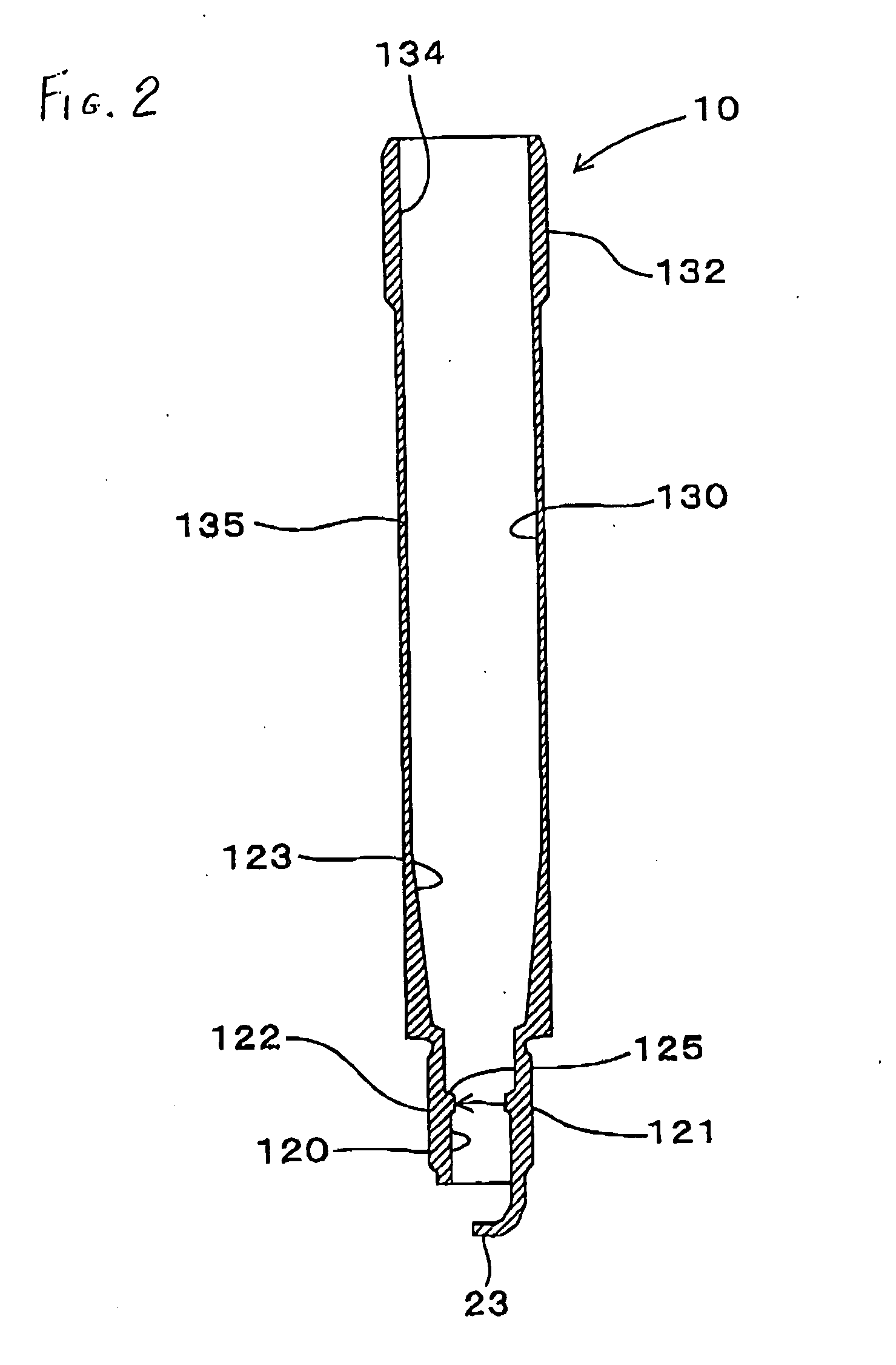 Combustion chamber pressure sensor equipped with damper body for attenuating transmitted engine vibration