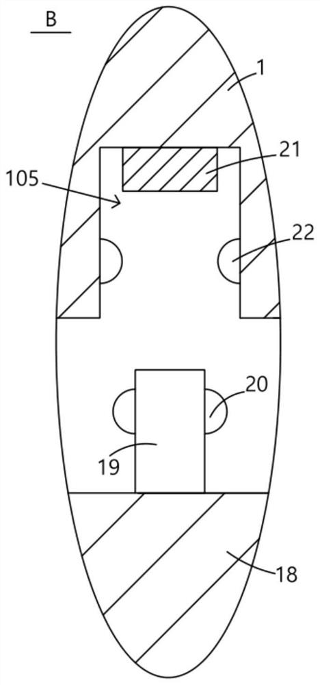 Upper mold core of low-pressure mold and low-pressure mold thereof