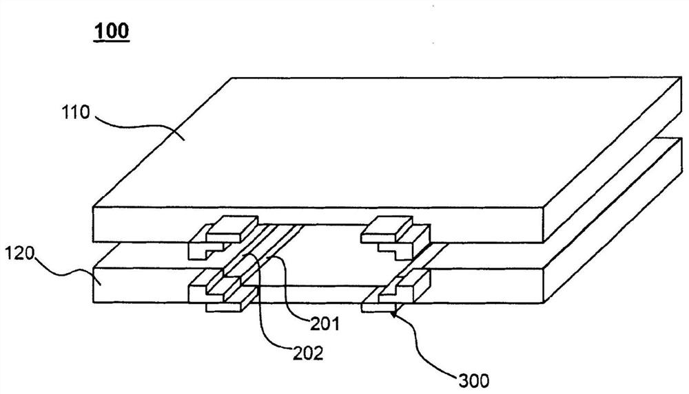 Sealing device for battery housing with increased pressure and heat application area