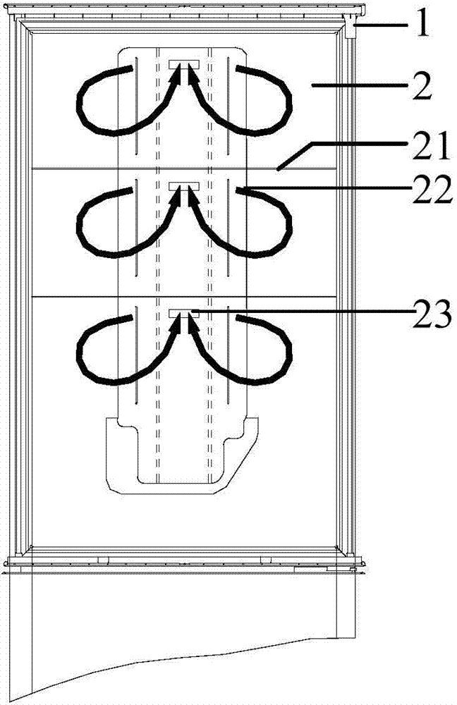 Air-cooled refrigerator