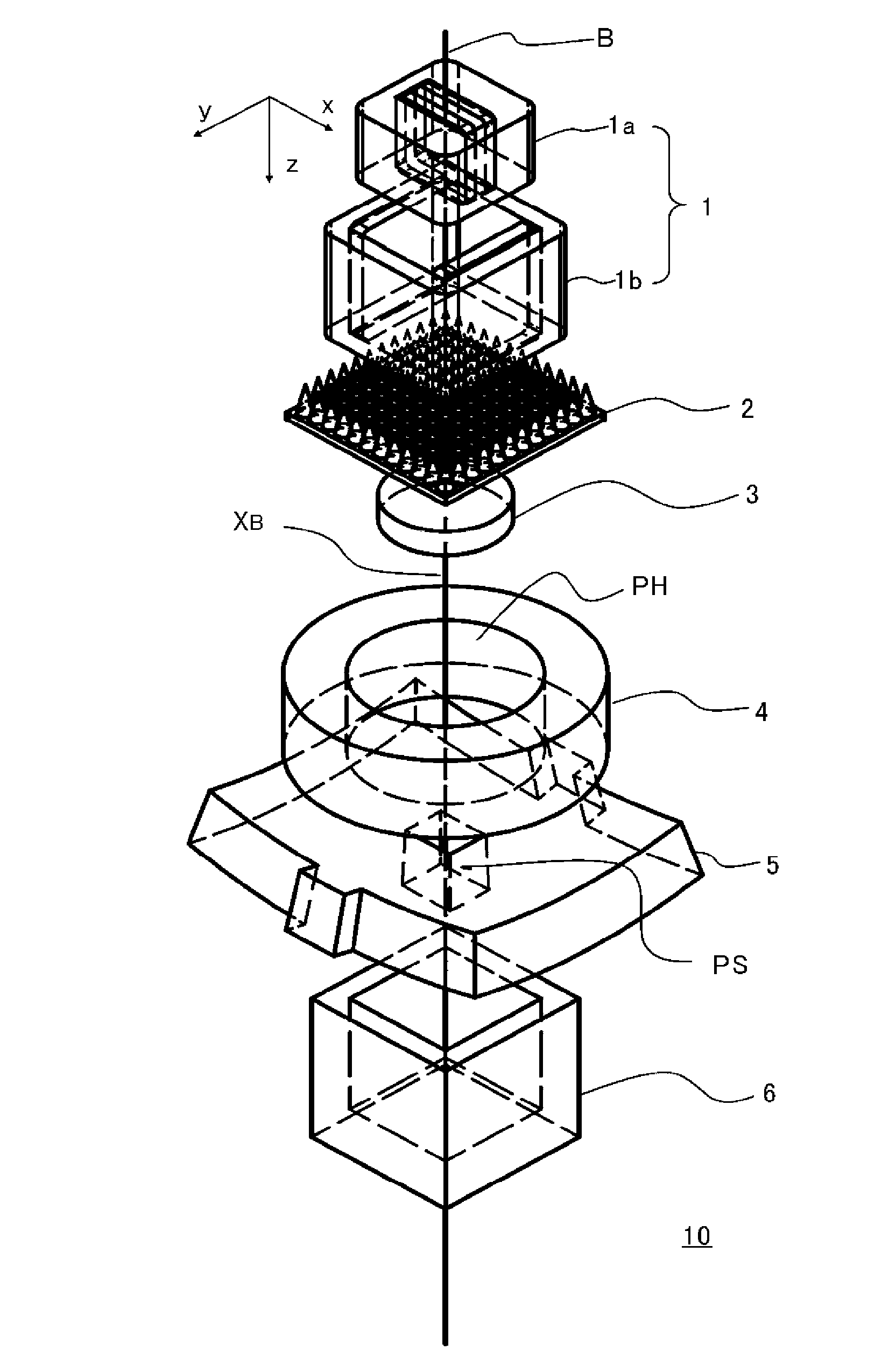 Multilear collimator, particle beam therapy device and therapy planning device