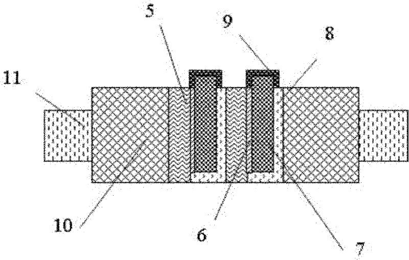 Flexible substrate MEMS technology-based electroencephalogram dry electrode array and preparation method thereof