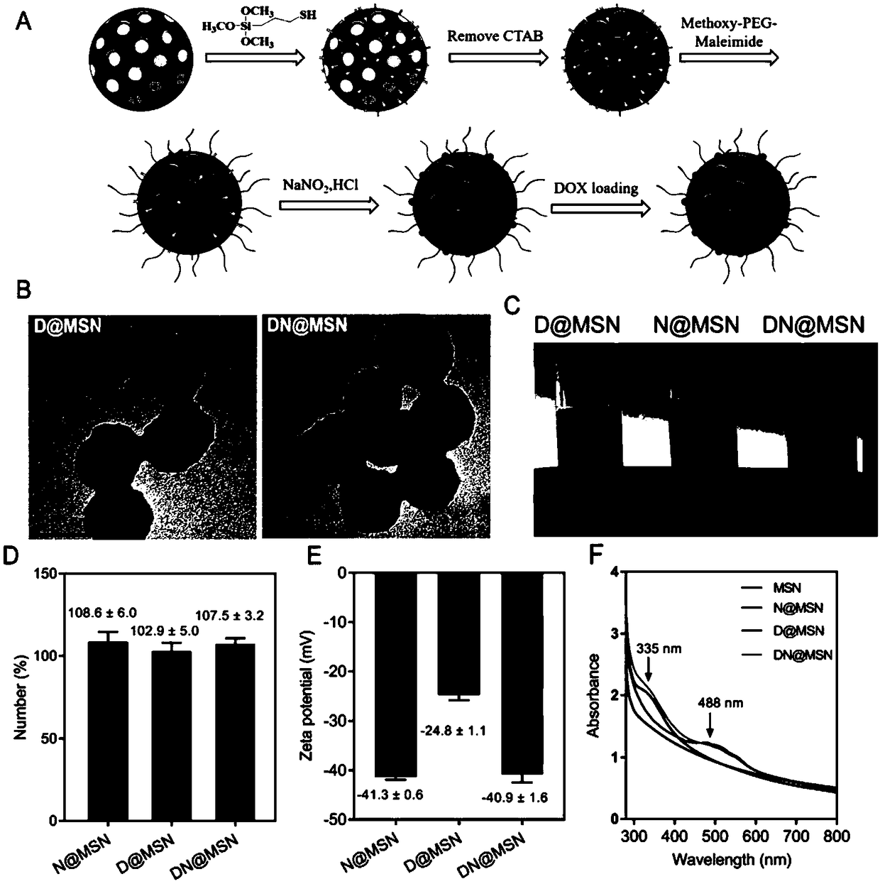 Nano co-delivery system for co-delivering NO donor and nanomedicine