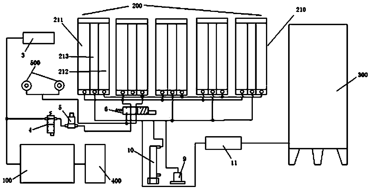 Oxygenerator monitoring system and oxygenerator