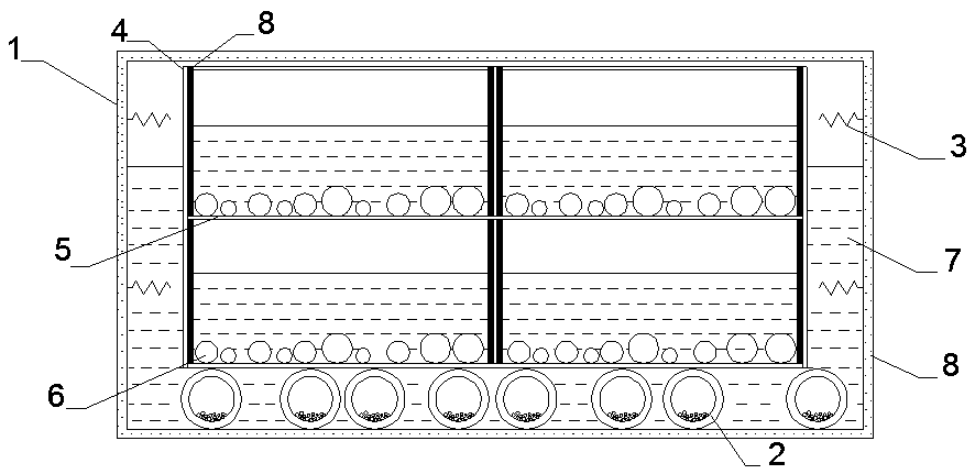 Particle-group idler wheel synergistic tuned damper