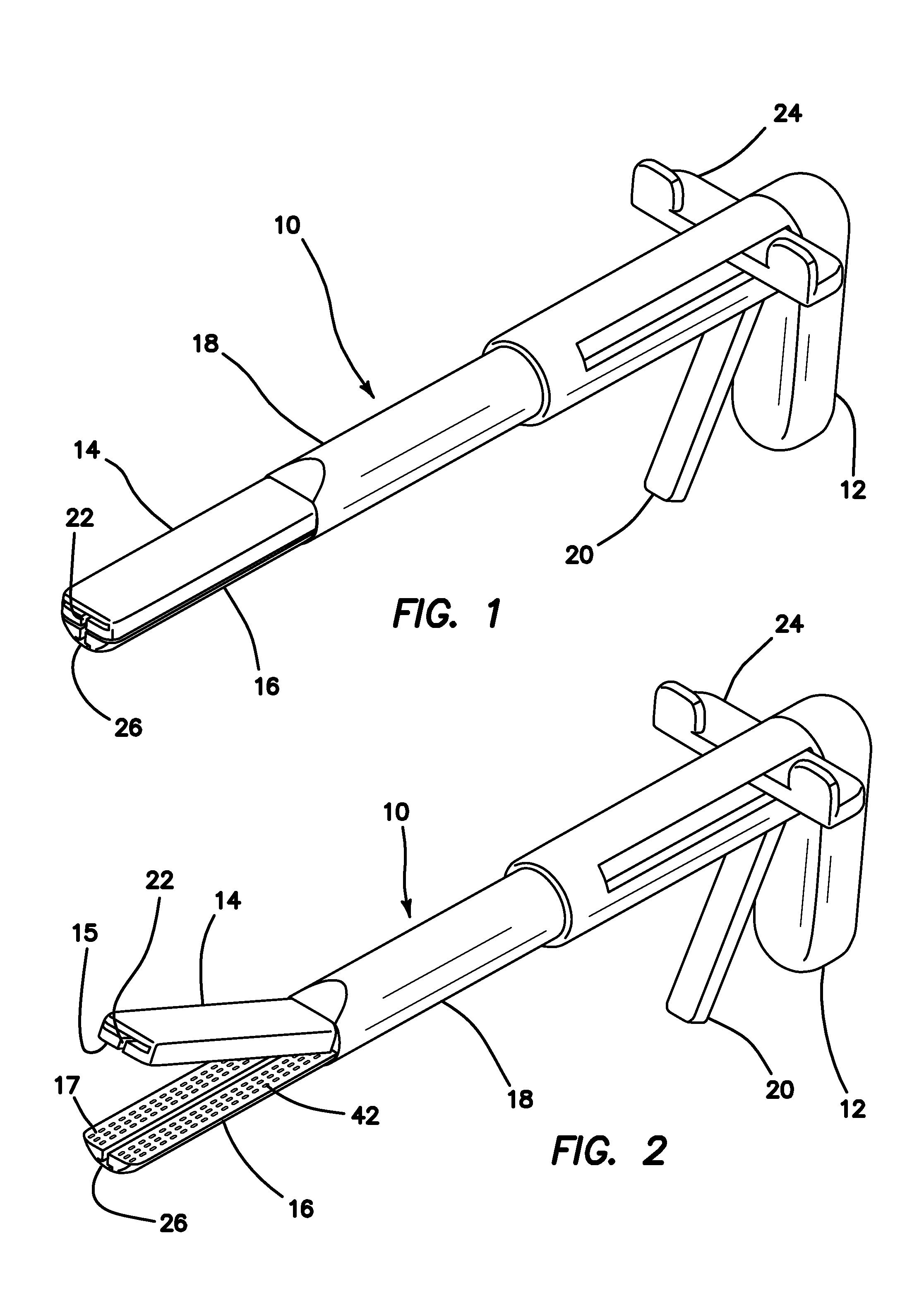 Simulated stapling and energy based ligation for surgical training