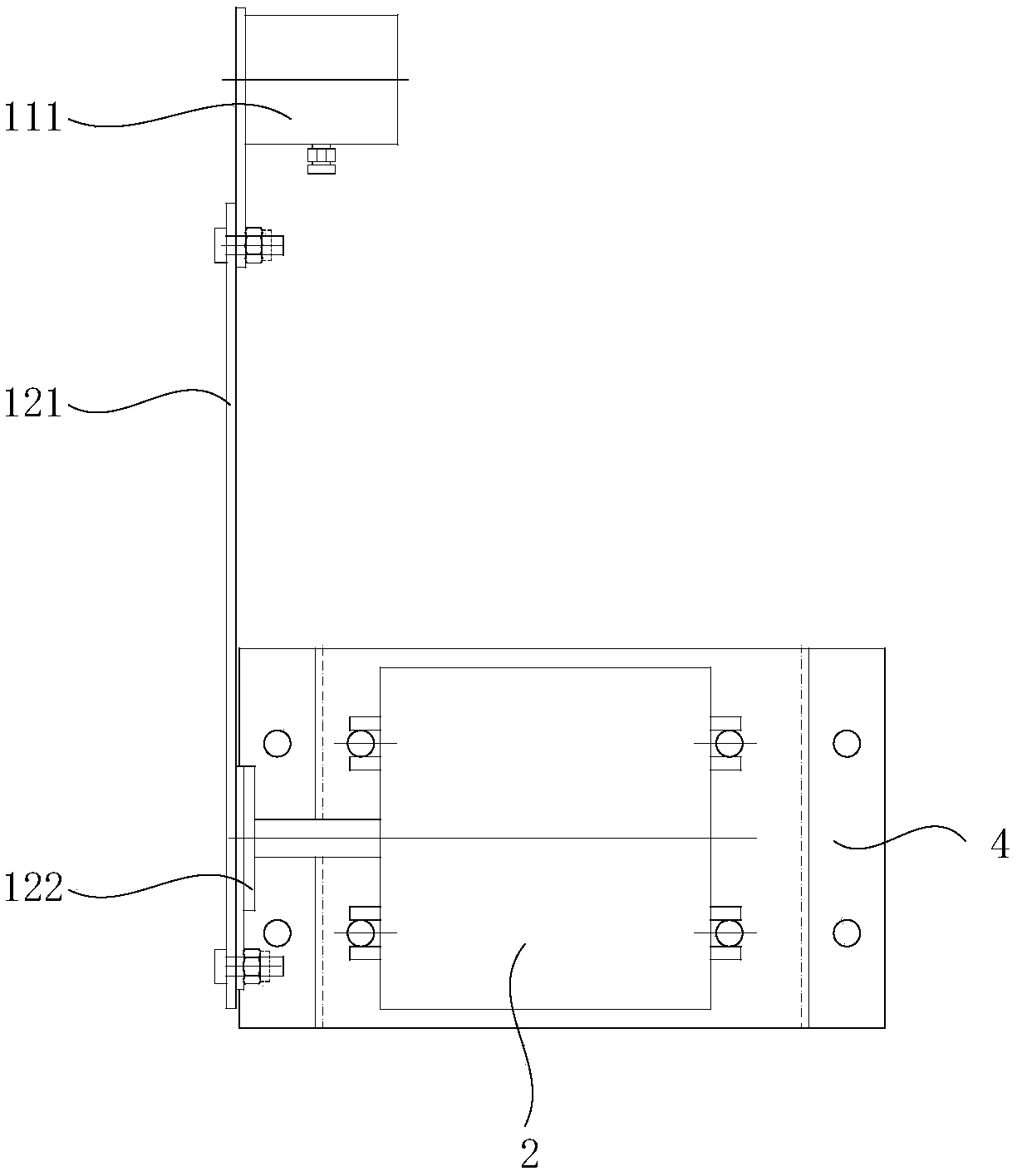 Device for preventing grounding switch indicator lamp from switching in advance and switch cabinet