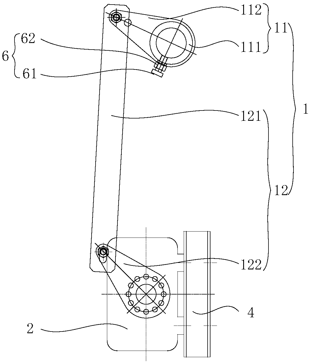 Device for preventing grounding switch indicator lamp from switching in advance and switch cabinet
