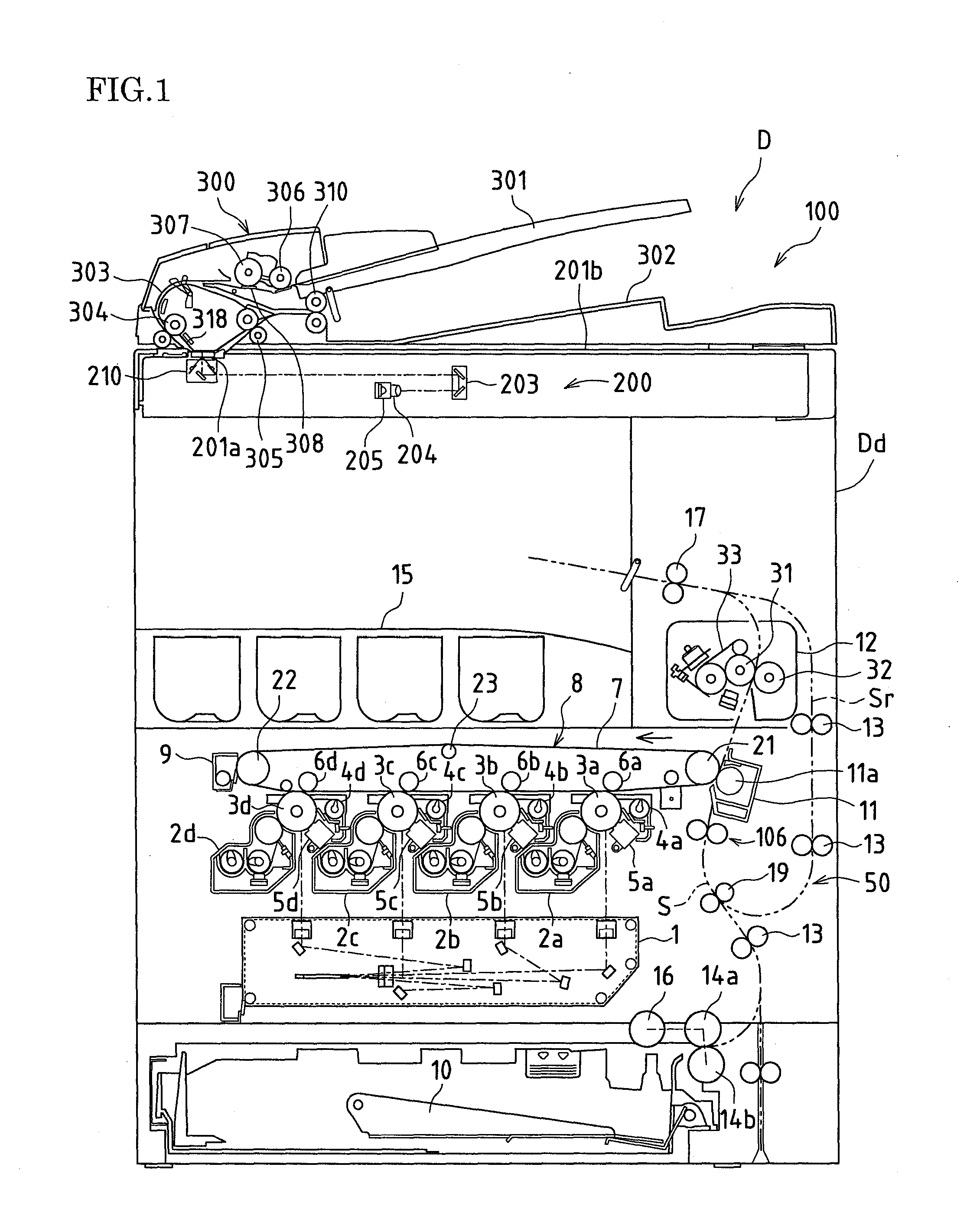 Image reading apparatus and image forming apparatus including the same