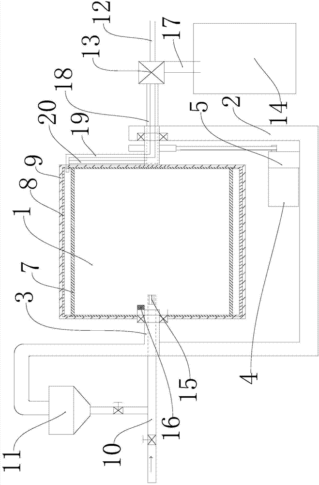 Efficient, energy-saving and low-emission fur dyeing machine and fur dyeing method