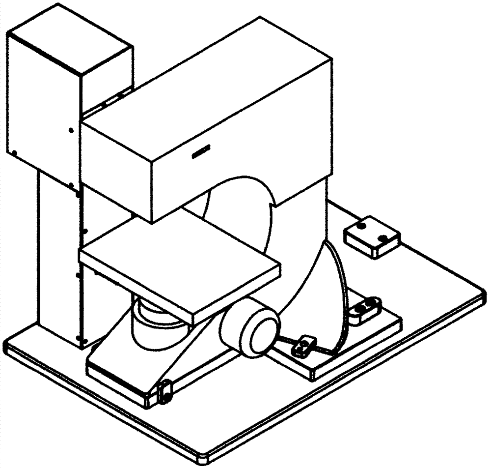 Polariscope of polarizing microscope for mineral identification