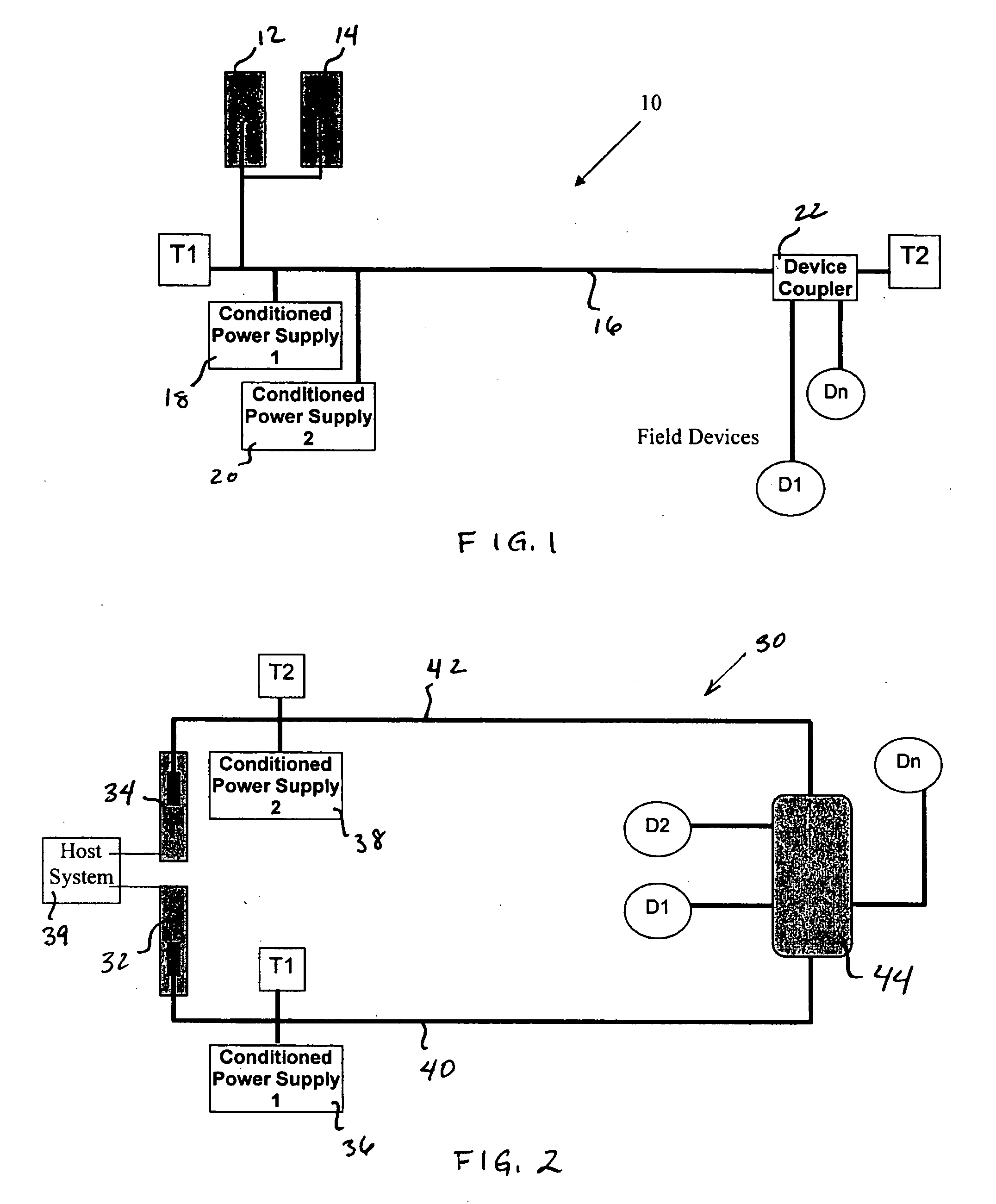 Redundant fieldbus system