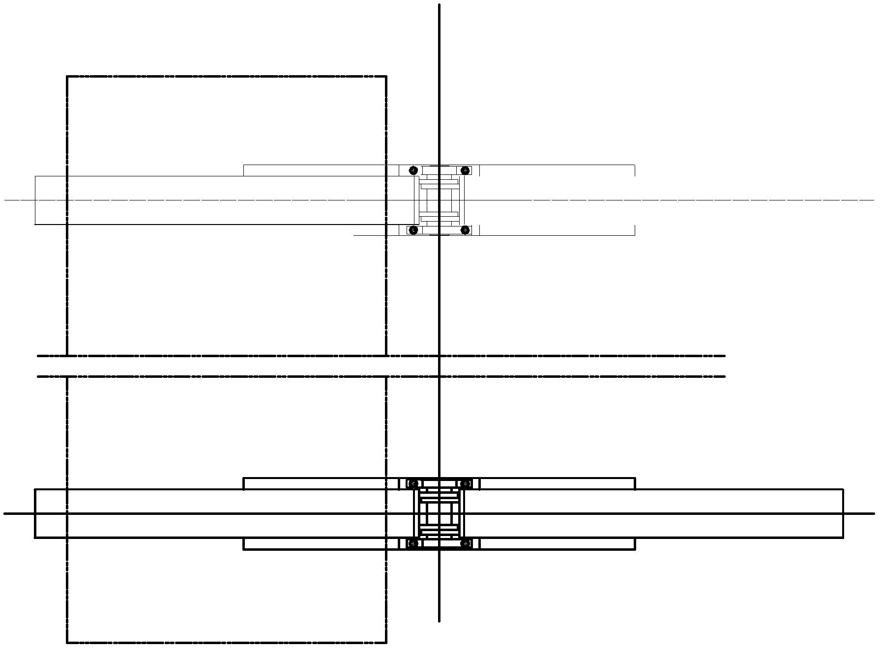 180-degree steel plate turnover mechanism in hull planar section production line