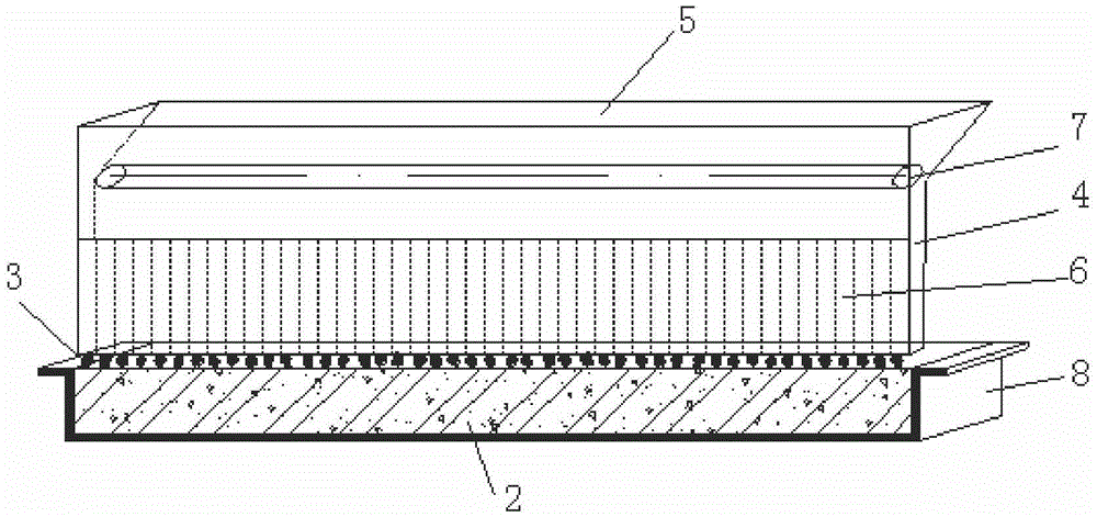 Ballastless track plate and manufacturing method thereof